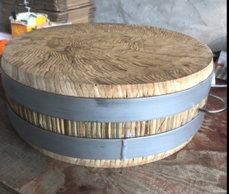 Кухонная доска из бамбука фотография