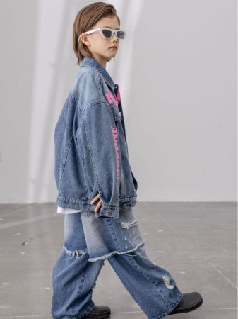 Детские джинсы Betsy 2024 весна фотография