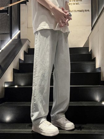 Мужские джинсы в стиле гангстеров изображение