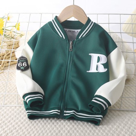 Детская куртка-бомбер весенне-осенняя фото