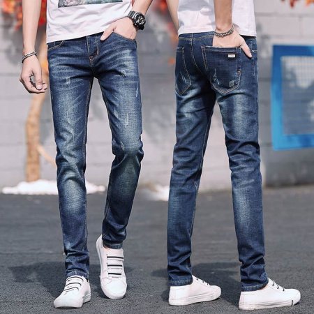 Мужские джинсы суженные на щиколотке фотография