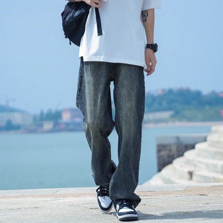 NASA мужские джинсы весна-осень 2024 фото