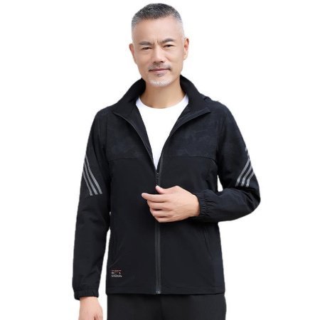 Весенняя куртка с капюшоном для мужчин среднего возраста фото