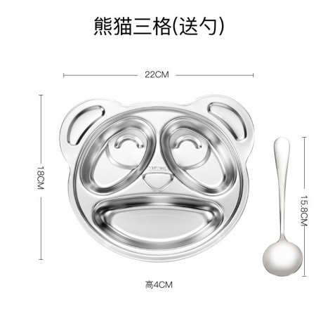 Детская посуда из нержавеющей стали фотография