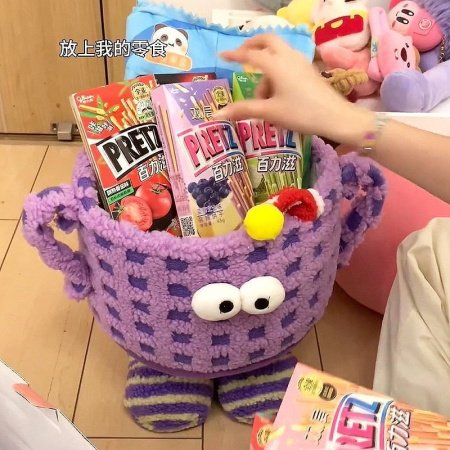 Корзина для хранения игрушек и закусок изображение