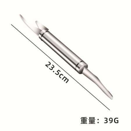 Разделочный нож для креветок из нержавеющей стали фото