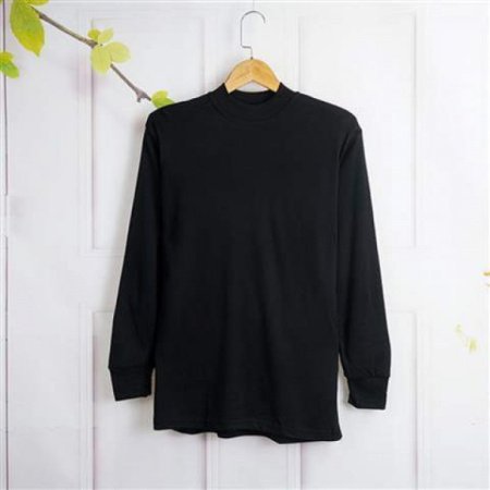 Мужская футболка с высоким воротником для пожилых людей фото