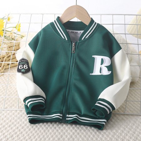 Детская куртка-бомбер весенне-осенняя фото