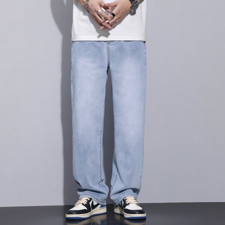 Мужские джинсы с широкими штанинами фото