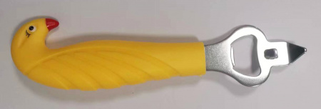 Нож для открывания бутылок с желтой пластмассовой ручкой MH-XN15 / К144 / B29 детальное фото