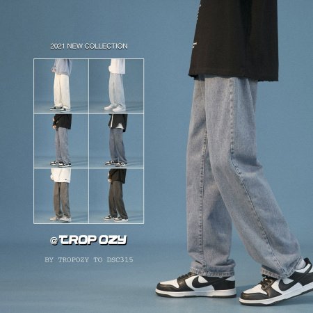 2024 весна-осень новые мужские джинсы фото