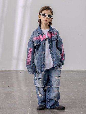 Детские джинсы Betsy 2024 весна фотография