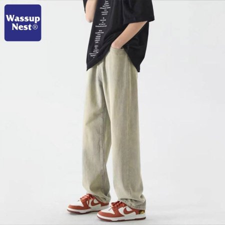 Wassup Мужские джинсы прямого кроя фото