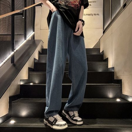 Мужские джинсы в стиле гангстеров изображение