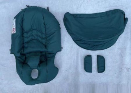 Детская коляска 4 в 1 Doona+ с накидкой, дождевым чехлом, москитной сеткой, сумкой для мамы и солнцезащитным козырьком изображение