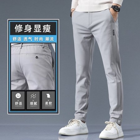 Мужские спортивные брюки весна-осень 2024 фото