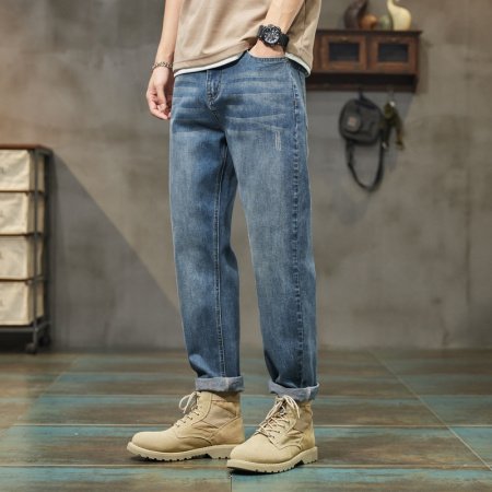 Мужские джинсы весна-лето изображение