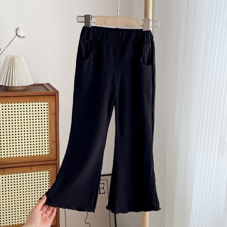 Детские летние брюки с широкими штанинами фотография