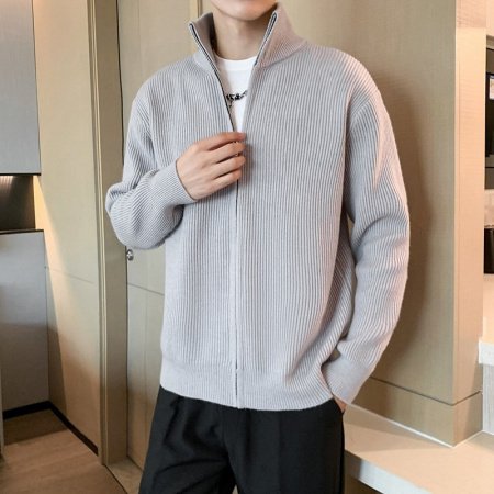 Мужская кардиган-свитер с молнией изображение