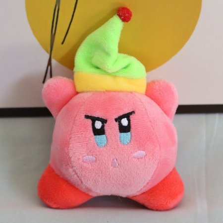 Мягкая игрушка Кирби с различными аксессуарами изображение