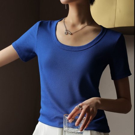 Женская футболка 2024 весна-лето изображение