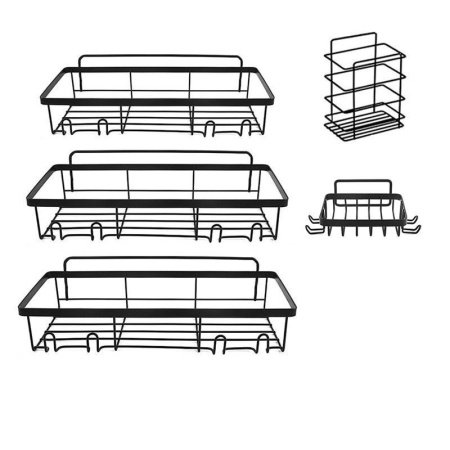 Шестинапольная полка для ванной комнаты фотография