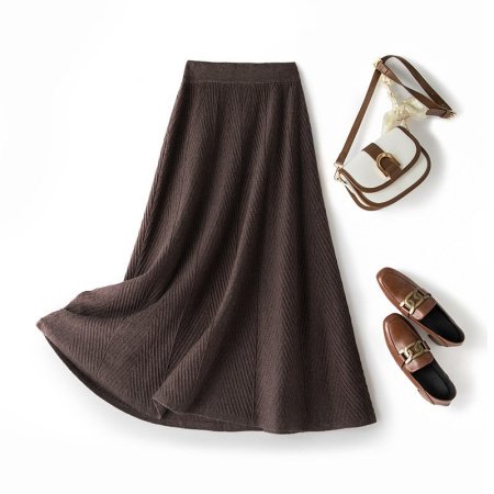 Женская юбка в стиле A-line 2024 изображение