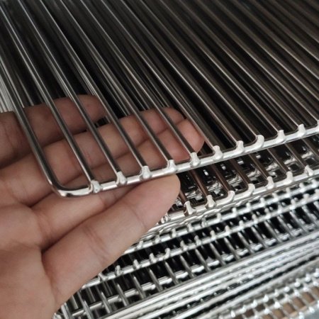 Сетка для гриля из нержавеющей стали изображение