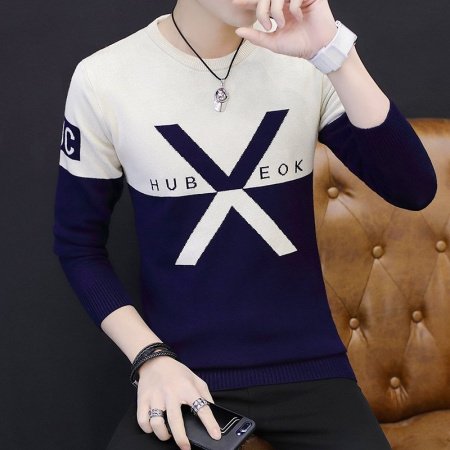 Мужской свитер с высоким воротником фотография