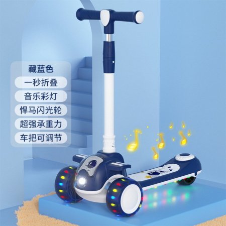 Детский трехколесный скейтборд фото