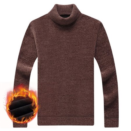 Толстовка с высоким воротником и утеплением для мужчин изображение