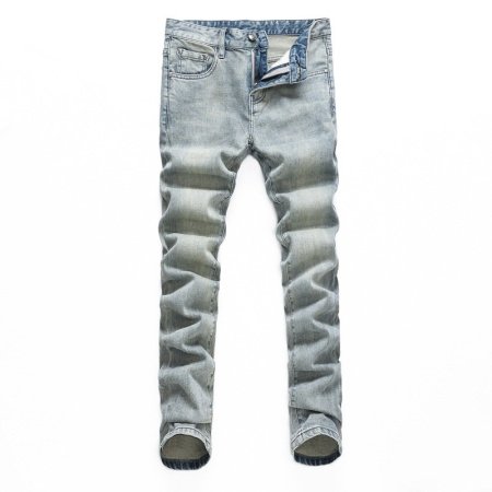 Мужские джинсы с монстром фото