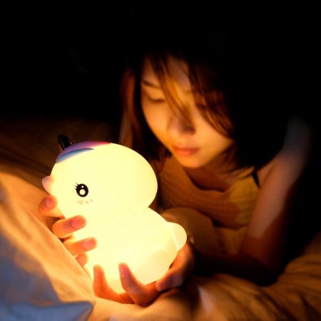 Ночник-светильник силиконовый для новорожденных Динозаврик GO-NO-53 / К60 / В16 детальное фото