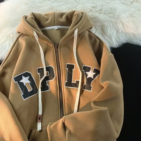 Мужская толстовка с капюшоном и принтом букв фото