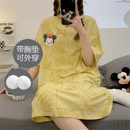 Летнее платье с коротким рукавом и подкладкой для дома фото