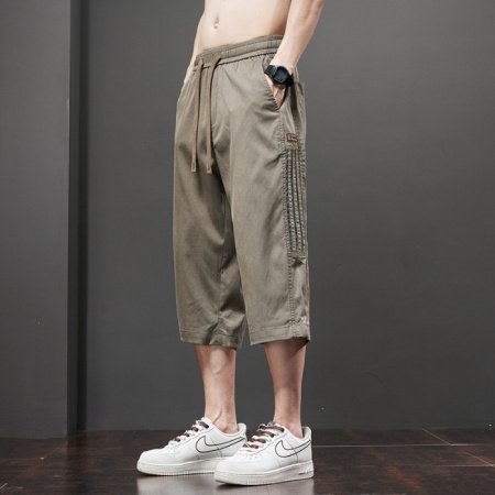 Мужские летние шорты из хлопковой смеси фото