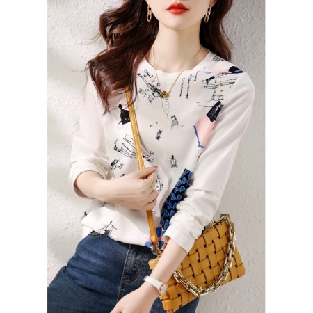 Базовая футболка с длинным рукавом фотография