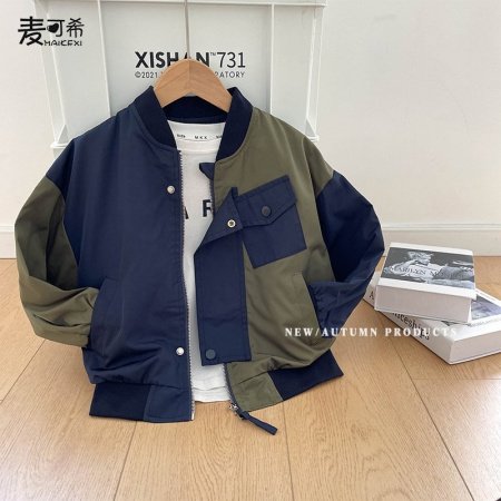 Детская куртка для мальчика 2023 новая модель изображение