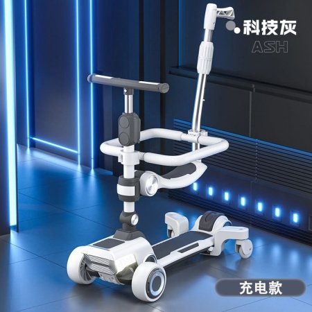 Детский электрический самокат фото