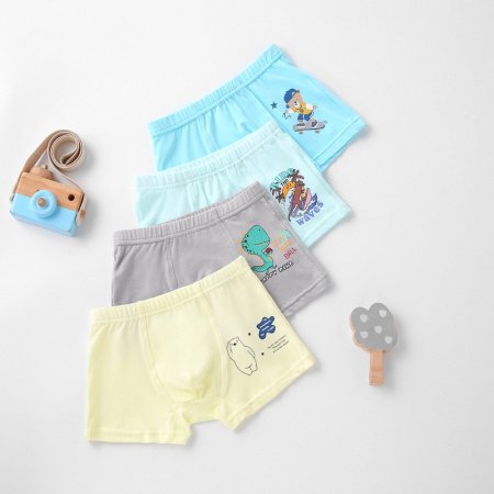 Детские трусы с рисунком из хлопка фотография