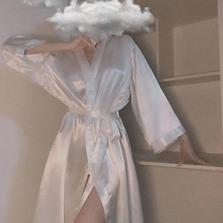 Халат для сна плюс-сайз лето 2023 в стиле бойфренд с длинным рукавом, однотонный, длинный, свободный крой, для отелей, до 200 фунтов изображение