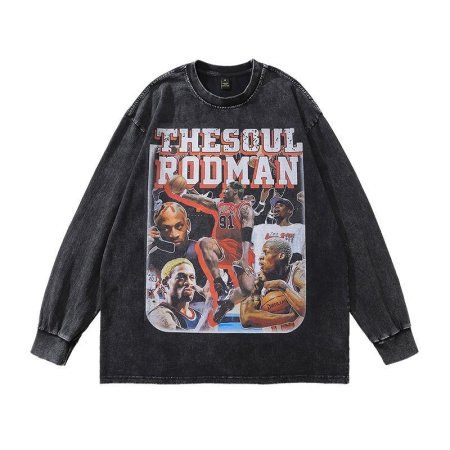 Толстовка TKPA с длинным рукавом в стиле ретро фотография