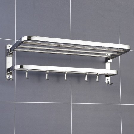 304 нержавеющая сталь полка для полотенец в ванной комнате фотография