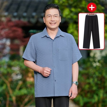 Летняя рубашка для мужчин 2024 изображение