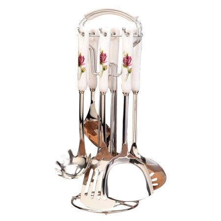 Набор кухонных лопаток из нержавеющей стали фото