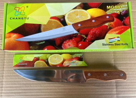 Нож кухонный  MG801 / К240 / B30 детальное фото