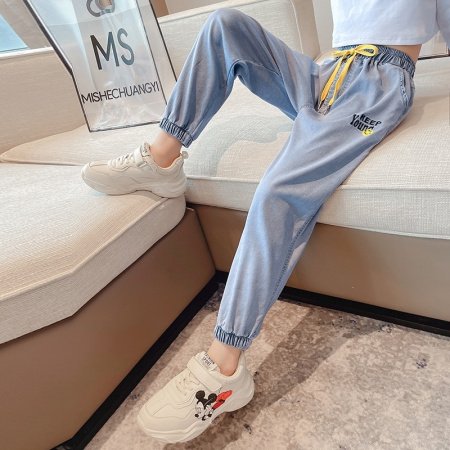 Летние джинсы для девочек фотография