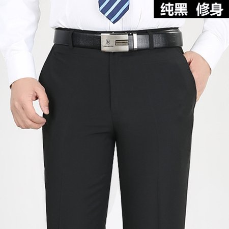 Летние мужские брюки из шелкового сурепа для делового стиля фотография