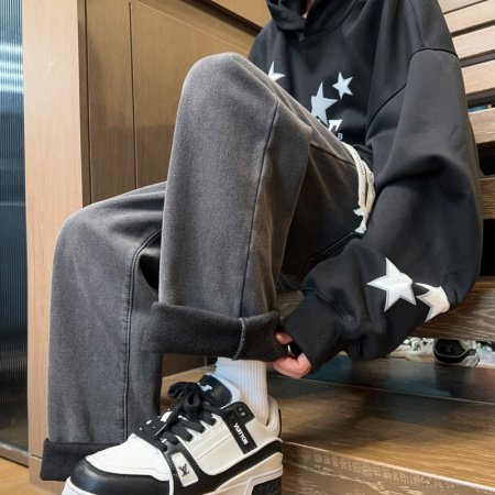 Джинсы мужские в стиле ретро фото