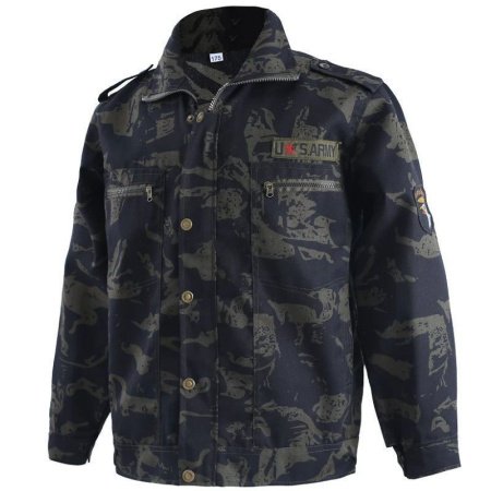 Рабочий костюм с камуфляжным рисунком изображение